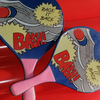 Coppia racchette fantasia da ping pong