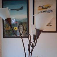 LAMPADA A STELO 3 LUCI