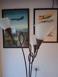 LAMPADA A STELO 3 LUCI