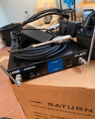 Radio microfono ad archetto Lem L2000sd