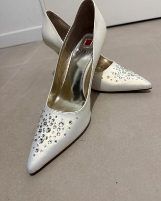 Scarpe da sposa Swarovski tg 38-39