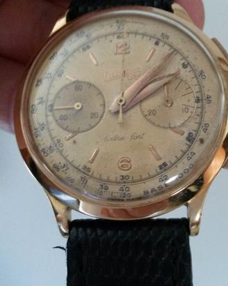 Eberhard extra fort d'epoca jumbo,cassa 39 mm oro.