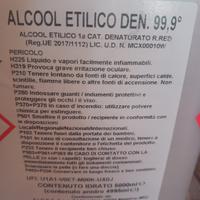 Alcool etilico denaturato 99,9°