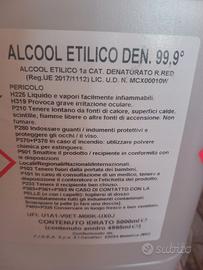 Alcool etilico denaturato 99,9°