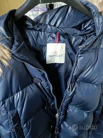 Piumino Moncler Uomo colore Blu Marino
