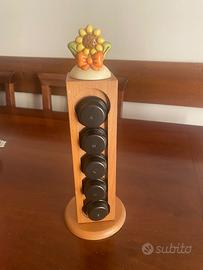 Porta capsule caffè rotante Thun