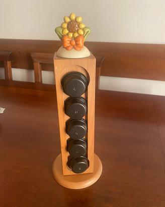 Porta capsule caffè rotante Thun