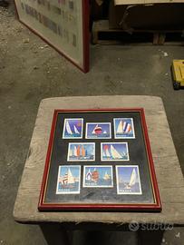 Francobolli in quadretti