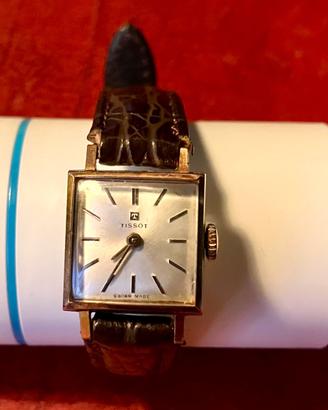 Orologio Donna Vintage Tissot Carrè - Cassa Oro