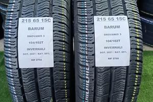 2 GOMME 215 65 15C BARUM INV RIF2768