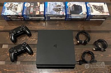 PlayStation 4 500GB + 2 Controller + 25 Giochi