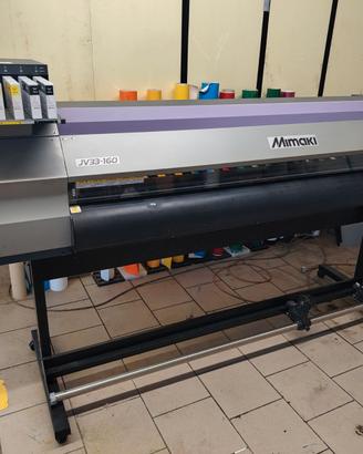 Plotter Mimaki JV33-160 con Riavvolgitore e Rip
