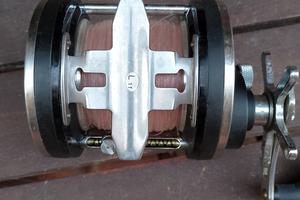 canna e mulinello da traina 