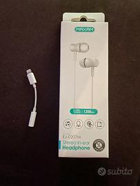Cuffie  universali + adattatore per Apple