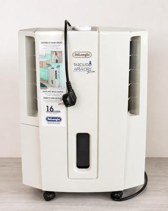 Deumidificatore De Longhi Tasciugo AirDry Slim 16L