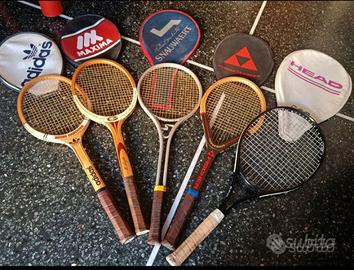 Racchette datennis Anni 70-80 con Fodere originali