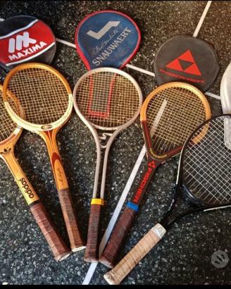 Racchette datennis Anni 70-80 con Fodere originali