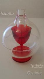 Dosa zucchero Guzzini rosso e trasparente nuovo