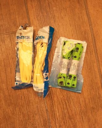 Set 4 paia lacci da scarpe