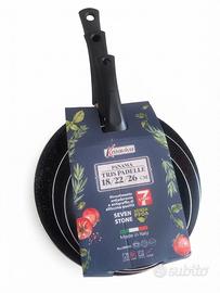 TRI PADELLE ANTIADERENTI 