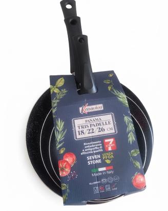 TRI PADELLE ANTIADERENTI 