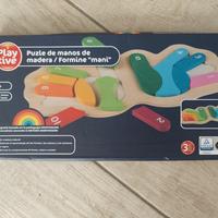 Gioco educativo in legno