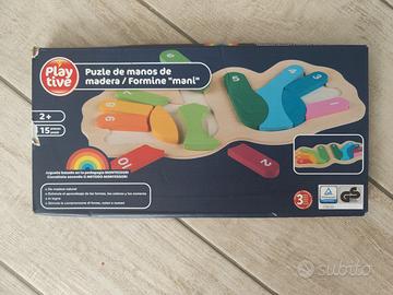 Gioco educativo in legno