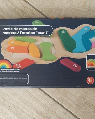 Gioco educativo in legno