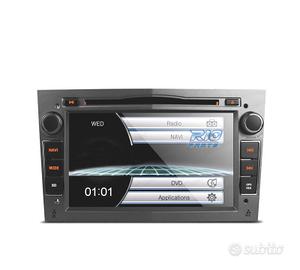 NAVIGATORE RADIO 7" PER OPEL COLORE GRIGIO SCURO 