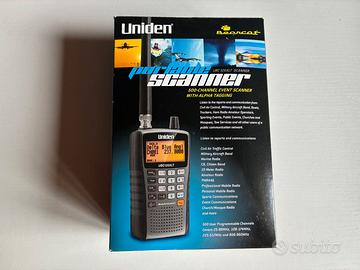 Scanner portatile Uniden UBC125XLT + accessori