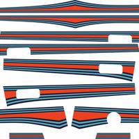 Kit adesivi Lancia Delta Martini 6