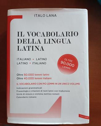 Vocabolario della lingua Latina