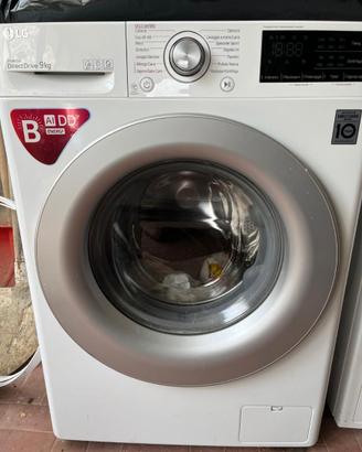 Lavatrice LG AI DD 9kg - Classe B  Motore Inverter