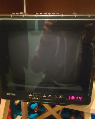 Philips 9TC2100 combinato radio/ tape / TV vintage