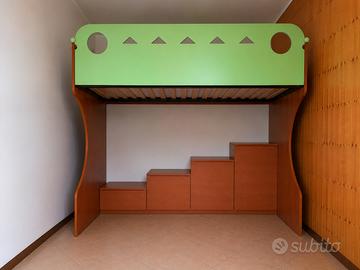 Letto a ponte camera bambini