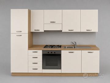 cucina lineare completa