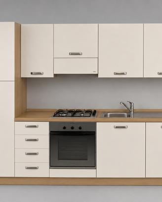 cucina lineare completa