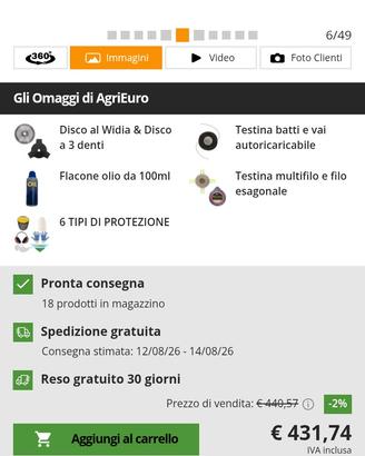 decespugliatore a zaino 4 tempi Honda 