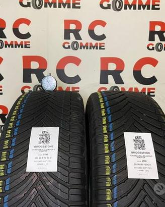 2 GOMME USATE 205/60R16 96V BRIDGESTONE - 4 STG
