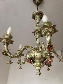 Lampadario ceramica di Bassano