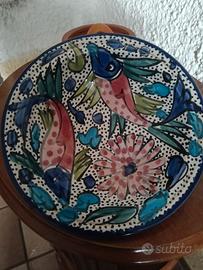 Piatto dipinto a mano 