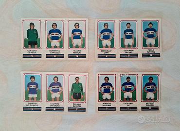 Lotto di 4 Figurine Panini 1978-79 SAMPDORIA