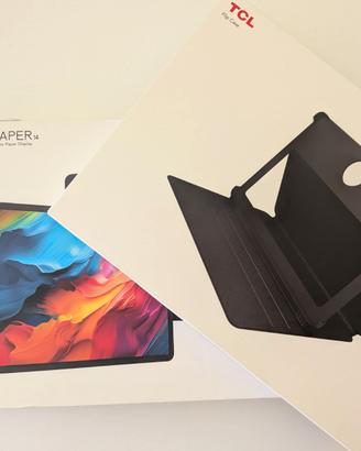 Tablet TCL NXTPAPER 14 + Flip Cover + Pen (NUOVO)