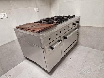 stufa in acciaio gico