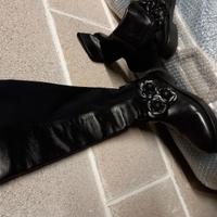 Stivali invernali vero cuoio