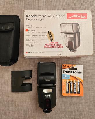 Nikon - Flash Metz mecablitz 58 AF-2 digital  + A