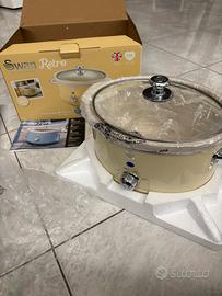 Slow cooker (cuocitore lento) swan retro 3,5 litri