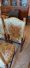6 sedie vintage 