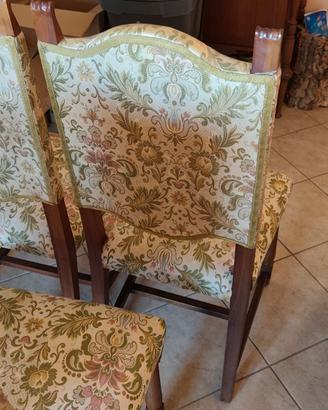 6 sedie vintage 