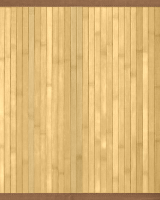 tappeto in legno bamboo naturale 180x120 cm.